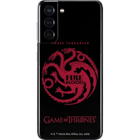 Game of Thrones: House Targaryen Galaxy S21 5G Skin