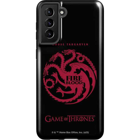 Game of Thrones: House Targaryen Galaxy S21 FE Pro Case