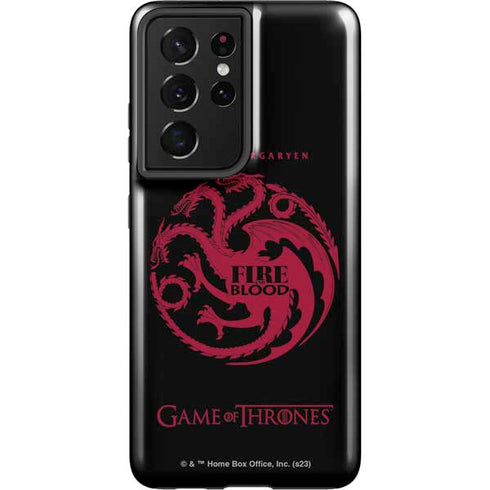 Game of Thrones: House Targaryen Galaxy S21 Ultra 5G Pro Case