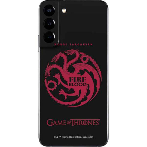 Game of Thrones: House Targaryen Galaxy S22 Plus Skin