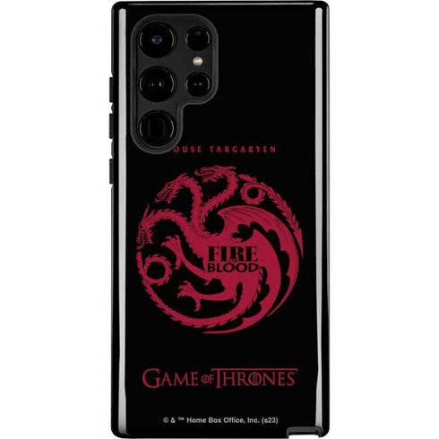 Game of Thrones: House Targaryen Galaxy S22 Ultra Pro Case