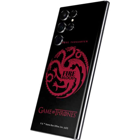 Game of Thrones: House Targaryen Galaxy S22 Ultra Skin