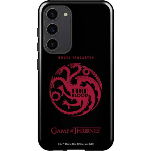 Game of Thrones: House Targaryen Galaxy S23 Plus Pro Case