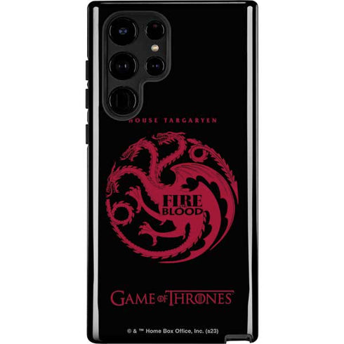 Game of Thrones: House Targaryen Galaxy S23 Ultra Pro Case