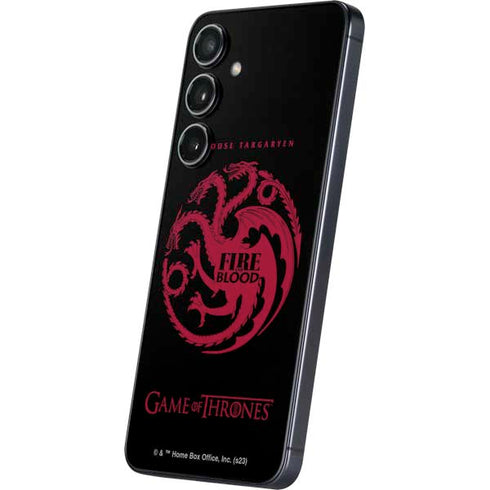 Game of Thrones: House Targaryen Galaxy S25 Skin
