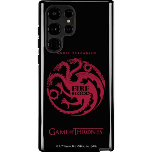 Game of Thrones: House Targaryen Galaxy S25 Ultra Impact Case