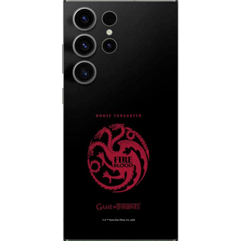 Game of Thrones: House Targaryen Galaxy S24 Ultra Skin