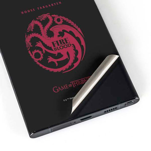 Game of Thrones: House Targaryen Galaxy S24 Ultra Skin