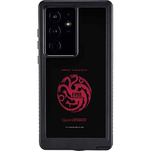 Game of Thrones: House Targaryen Galaxy S24 Ultra Waterproof Case