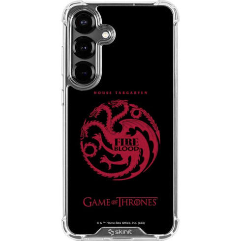 Game of Thrones: House Targaryen Galaxy S26 Clear Case