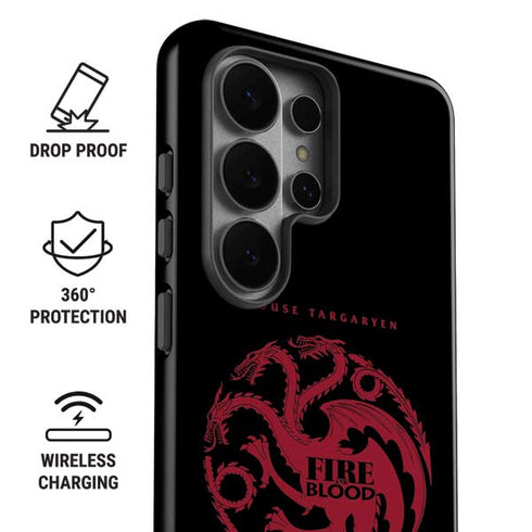 Game of Thrones: House Targaryen Galaxy S26 Ultra Impact Case