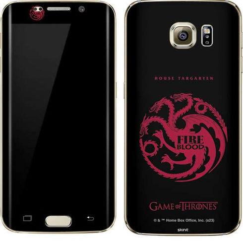 Game of Thrones: House Targaryen Galaxy S7 Edge Skin