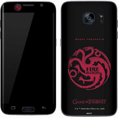 Game of Thrones: House Targaryen Galaxy S7 Skin