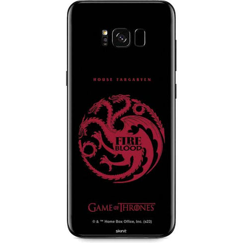 Game of Thrones: House Targaryen Galaxy S8 Skin