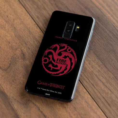 Game of Thrones: House Targaryen Galaxy S9 Plus Skin