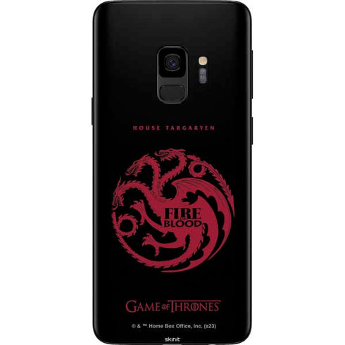 Game of Thrones: House Targaryen Galaxy S9 Skin