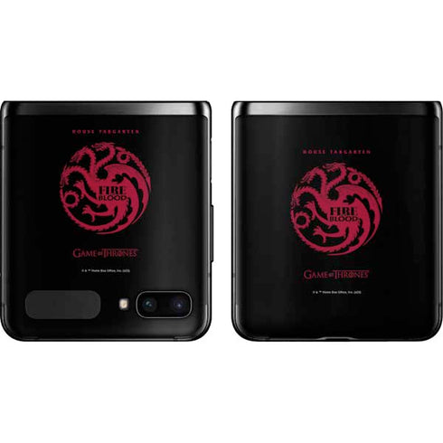 Game of Thrones: House Targaryen Galaxy Z Flip Skin