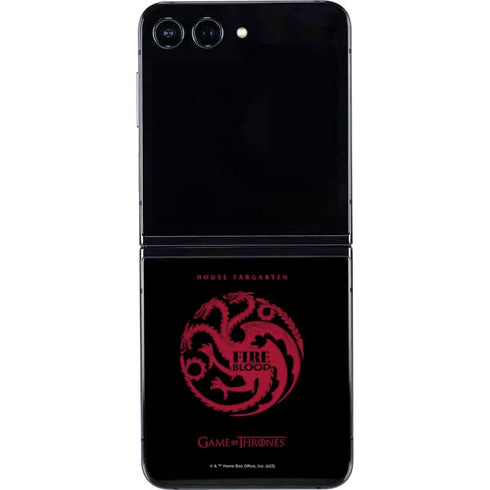 Game of Thrones: House Targaryen Galaxy Z Flip5 5G Skin