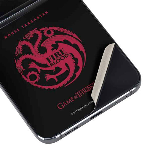 Game of Thrones: House Targaryen Galaxy Z Flip5 5G Skin