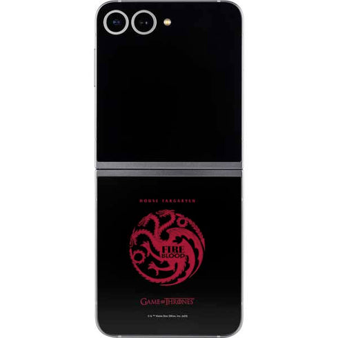 Game of Thrones: House Targaryen Galaxy Z Flip6 Skin