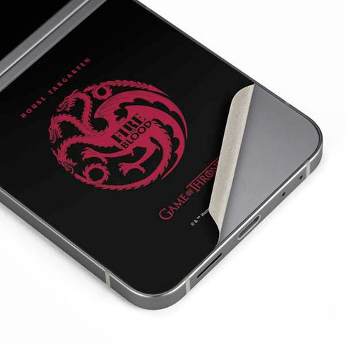 Game of Thrones: House Targaryen Galaxy Z Flip6 Skin