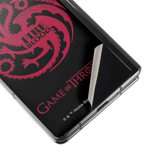 Game of Thrones: House Targaryen Galaxy Z Fold2 5G Skin