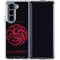 Game of Thrones: House Targaryen Galaxy Z Fold5 5G Clear Case