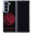 Game of Thrones: House Targaryen Galaxy Z Fold5 5G Clear Case