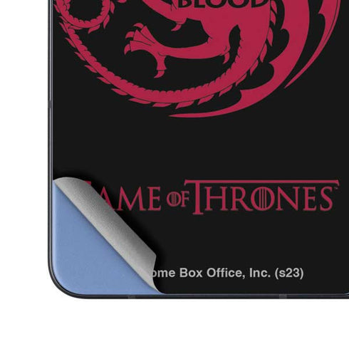 Game of Thrones: House Targaryen Galaxy Z Fold5 5G Skin