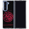 Game of Thrones: House Targaryen Galaxy Z Fold6 Clear Case