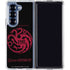 Game of Thrones: House Targaryen Galaxy Z Fold6 Clear Case