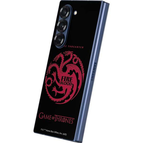 Game of Thrones: House Targaryen Galaxy Z Fold6 Skin