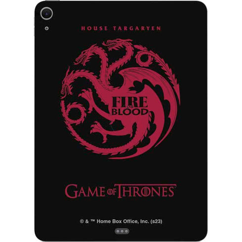 Game of Thrones: House Targaryen Apple iPad Air Skin