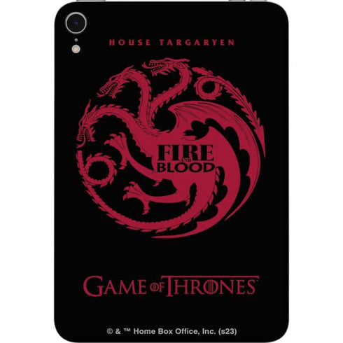 Game of Thrones: House Targaryen Apple iPad Mini Skin