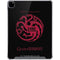 Game of Thrones: House Targaryen iPad Pro 12.9in (2020) Clear Case