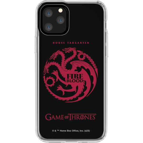 Game of Thrones: House Targaryen iPhone 11 Pro Clear Case