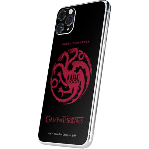 Game of Thrones: House Targaryen iPhone 11 Pro Max Skin