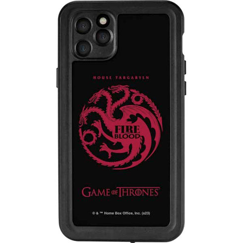 Game of Thrones: House Targaryen iPhone 11 Pro Max Waterproof Case