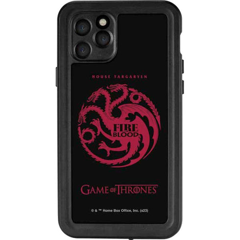 Game of Thrones: House Targaryen iPhone 11 Pro Waterproof Case