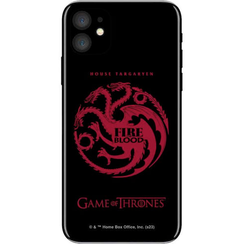 Game of Thrones: House Targaryen iPhone 11 Skin
