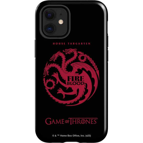 Game of Thrones: House Targaryen iPhone 12 Mini Impact Case