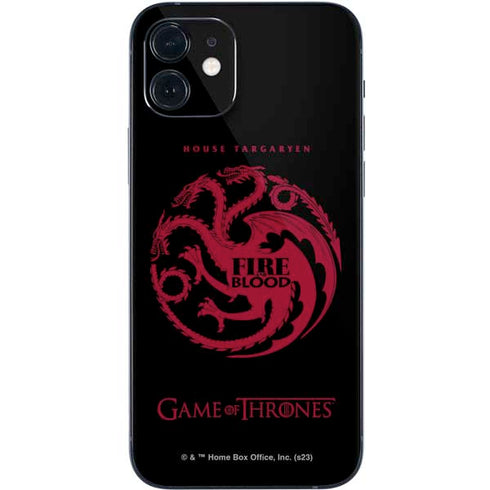 Game of Thrones: House Targaryen iPhone 12 Mini Skin