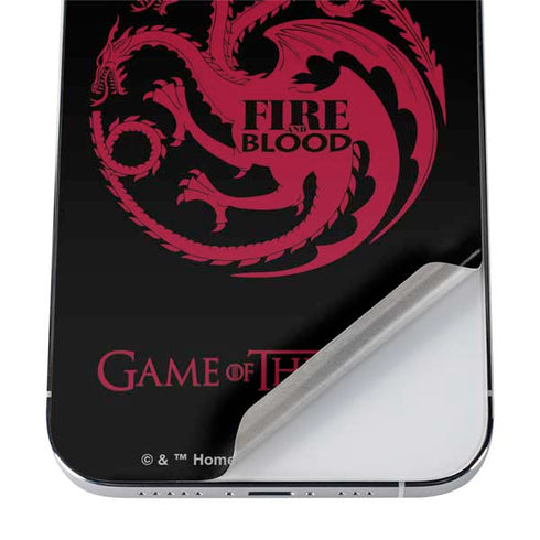 Game of Thrones: House Targaryen iPhone 12 Pro Skin
