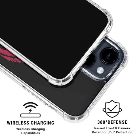 Game of Thrones: House Targaryen iPhone 14 Plus Clear Case
