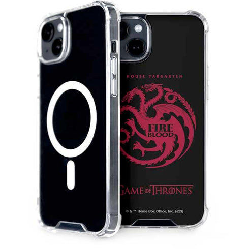 Game of Thrones: House Targaryen iPhone 15 MagSafe Case
