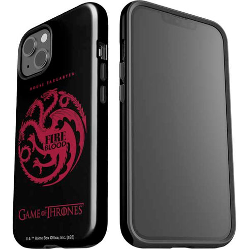 Game of Thrones: House Targaryen iPhone 15 Plus Impact Case