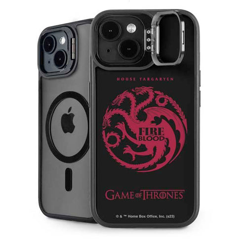 Game of Thrones: House Targaryen iPhone 15 Plus Kickstand Case