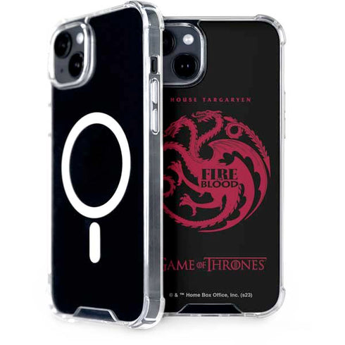 Game of Thrones: House Targaryen iPhone 15 Plus MagSafe Case
