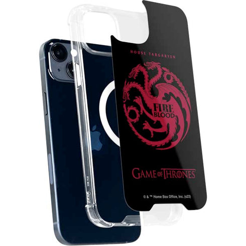 Game of Thrones: House Targaryen iPhone 15 Plus MagSafe Case