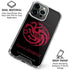 Game of Thrones: House Targaryen iPhone 15 Pro Clear Case